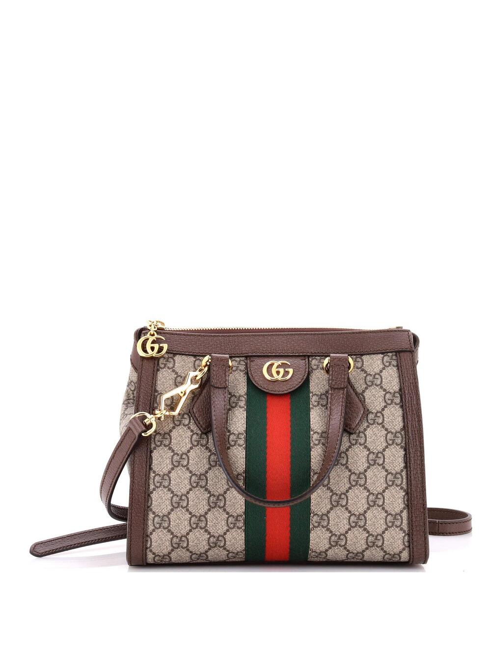 Gucci Ophidia Top Handle Tote Gg Coated #349666G21B